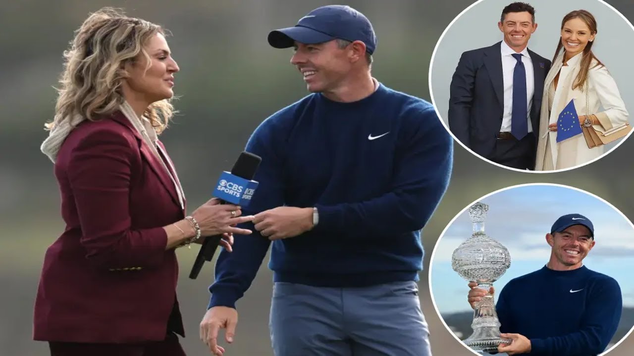 Rory McIlroy caps off Pebble Beach win with Amanda Balionis interview after golfer’s divorce drama