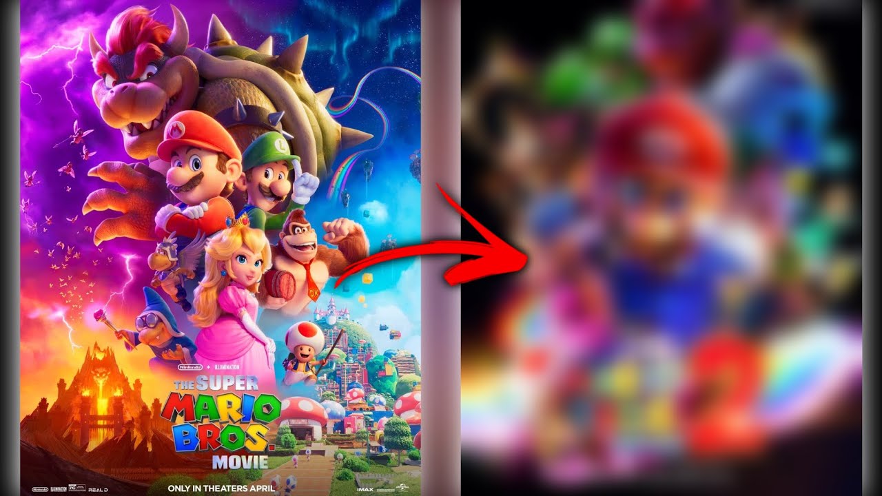 [RareGalaxy5] Making A Custom Super Mario Bros. Movie 2 Poster! #2