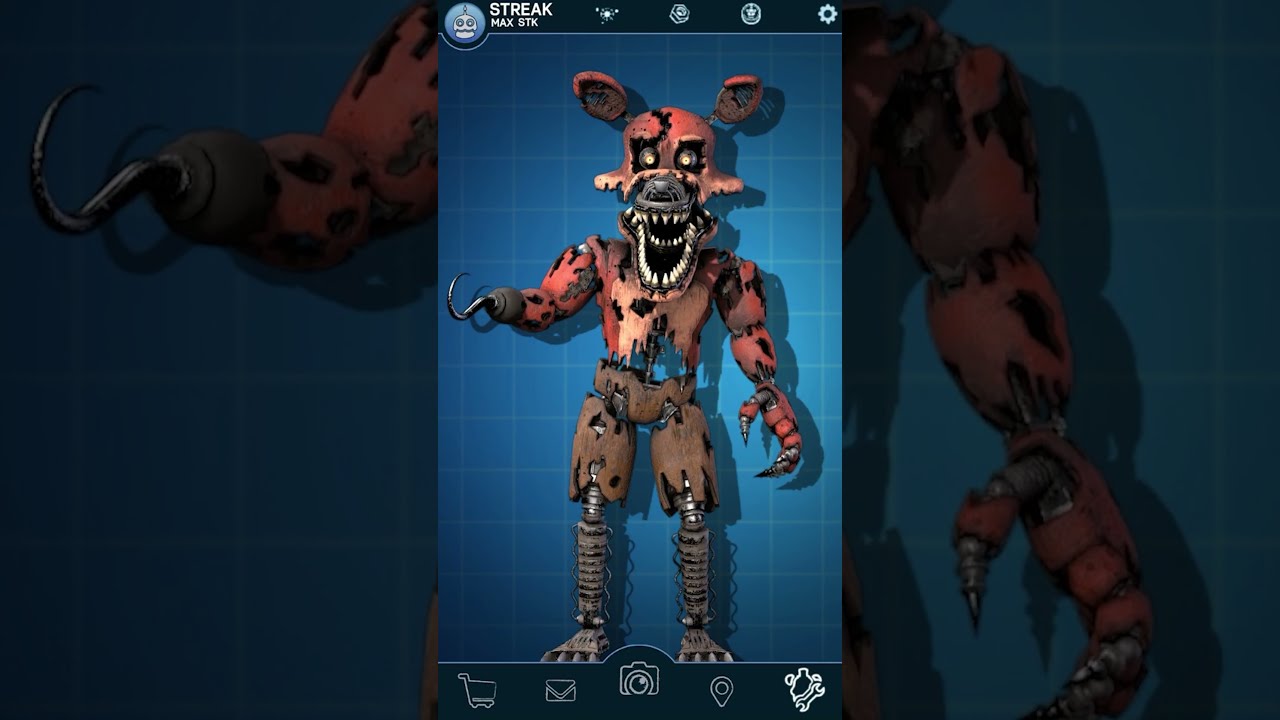 Nightmare Foxy FNaF Workshop Animation