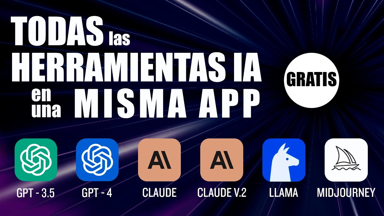 ChatGOT es ChatGPT, CLAUDE, LLAMA y MIDJOURNEY ▪️ TODO en 1 INTERFACE y GRATIS!