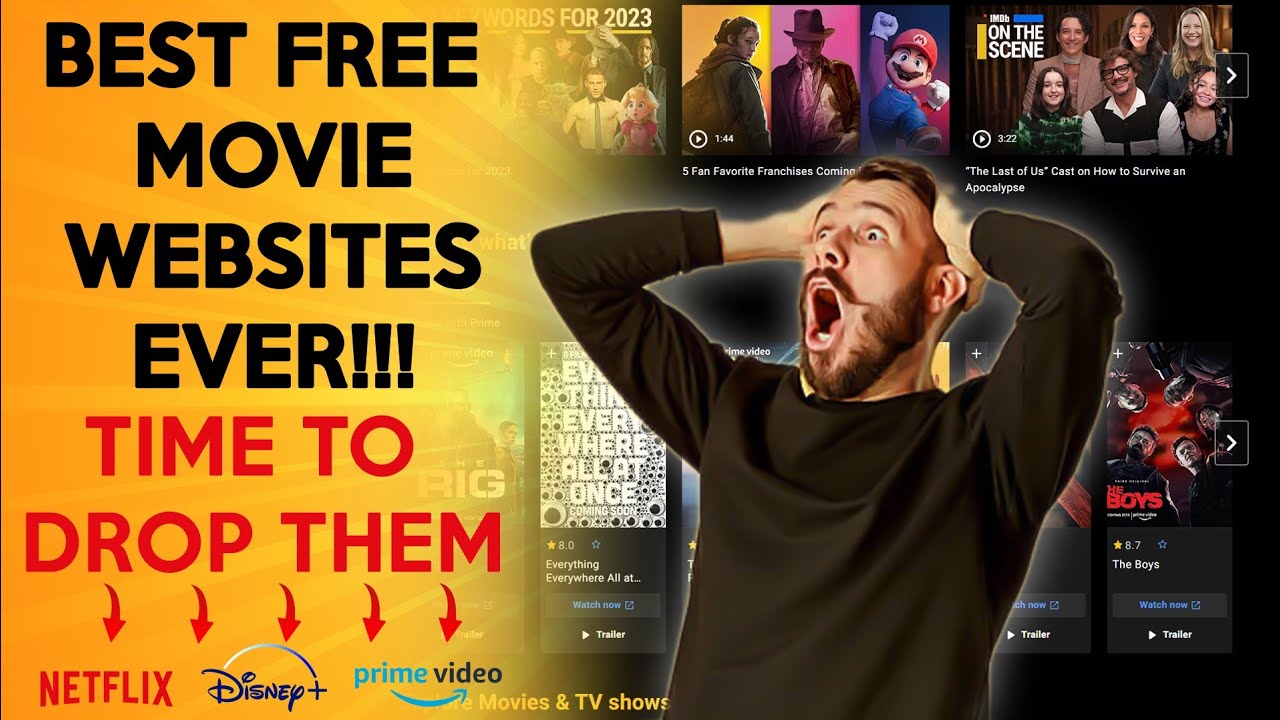 Top 10 best free movie websites (Time to drop Netflix, Disney Plus, Prime Video ...)
