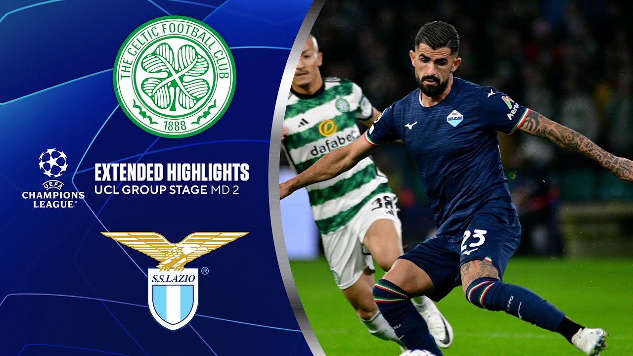 Celtic vs. Lazio : Extended Highlights | UCL Group Stage MD 2 | CBS Sports Golazo