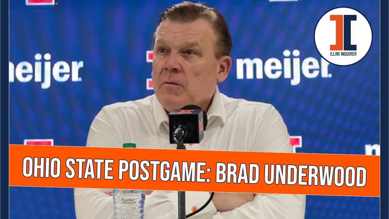 Ohio State postgame: Illinois coach Brad Underwood