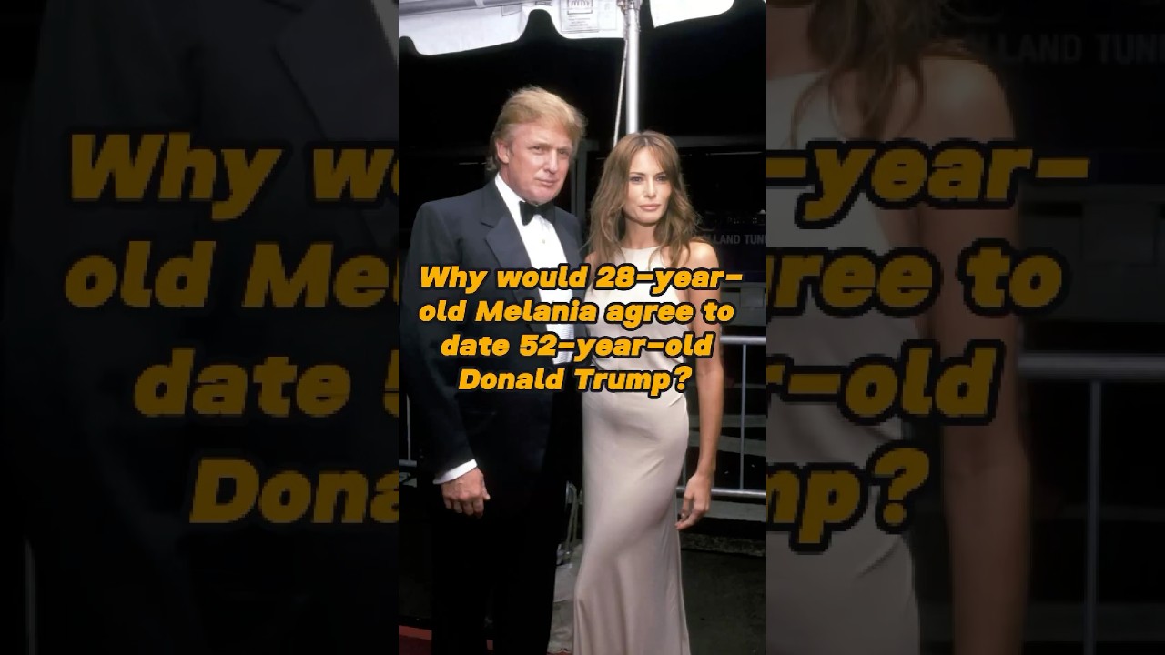 Why would 28-year-old Melania agree to date 52-year-old Donald Trump? It was an expensive deal!