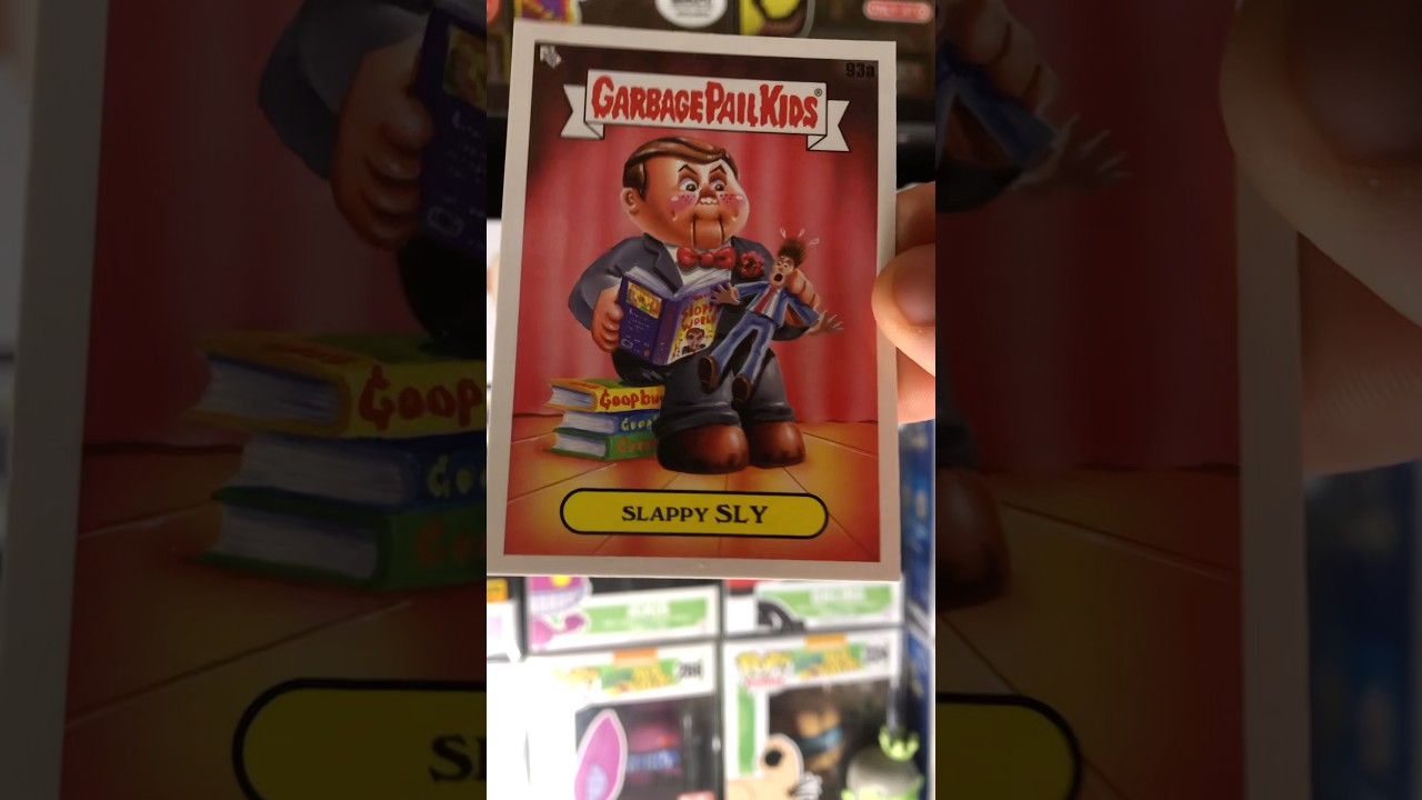 Goosebumps Garbage Pail Kids! #goosebumps #gpk #collectibles #shorts #cards #collection #slappy