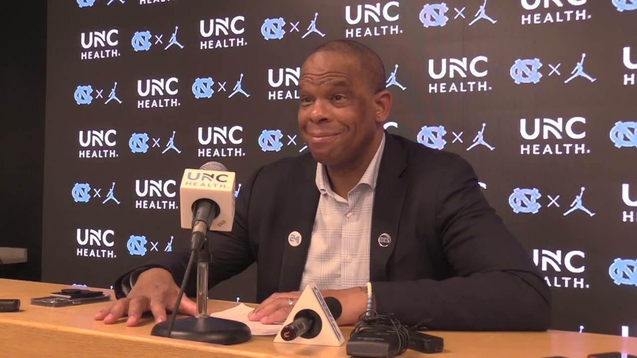 UNC Hubert Davis Post-UC Riverside Press Conference | Inside Carolina Interviews