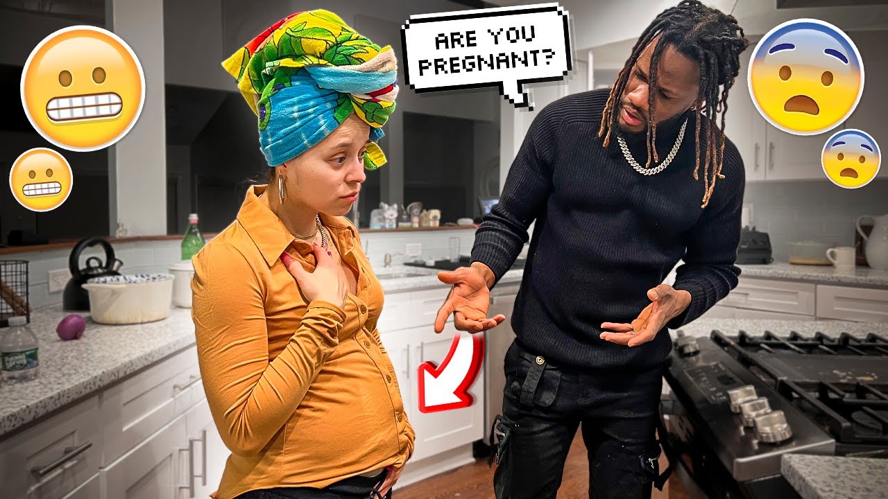 Seeing If My Husband Notices My BABY BUMP! *Cute Reaction*