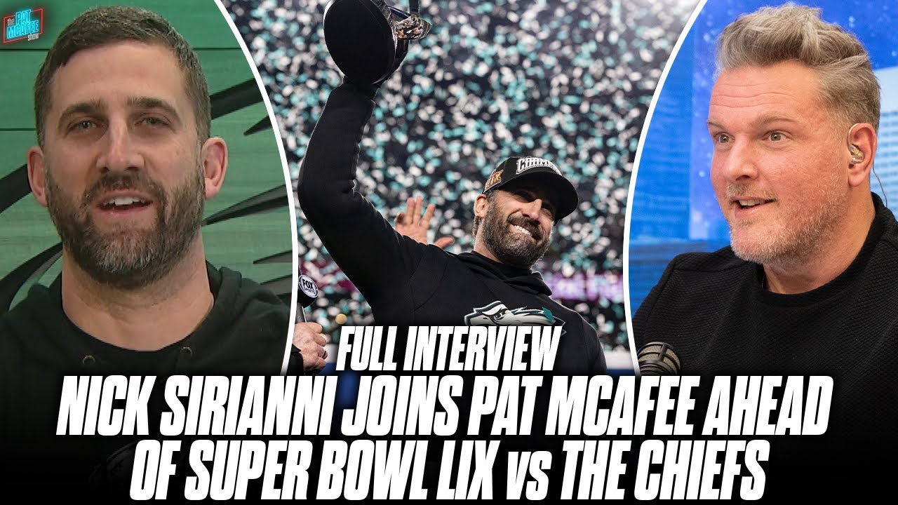 Nick Sirianni Joins The Pat McAfee Show Before Super Bowl LIX Matchup vs Chiefs