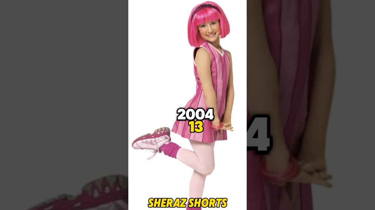 Lazy Town Cast 2009-2024 Then & Now #shortsfeed #shorts #lazytown #castthenandnow #evolution