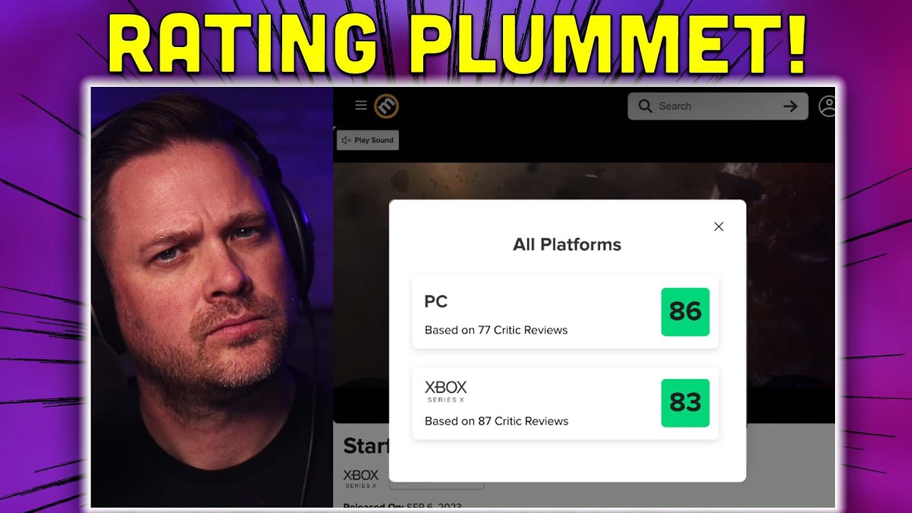 Is Starfield FAILING? The Shocking Metacritic Meltdown NO ONE Saw Coming!