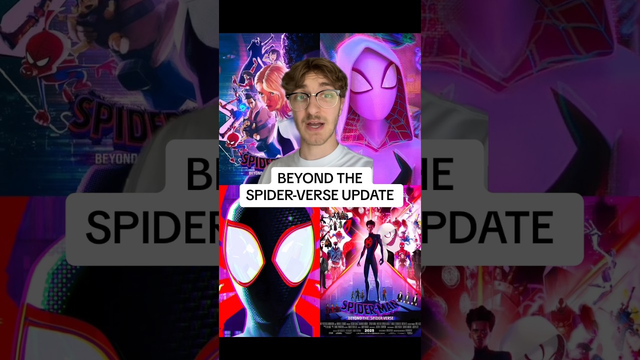 BEYOND THE SPIDER-VERSE RELEASE DATE UPDATE #spiderman
