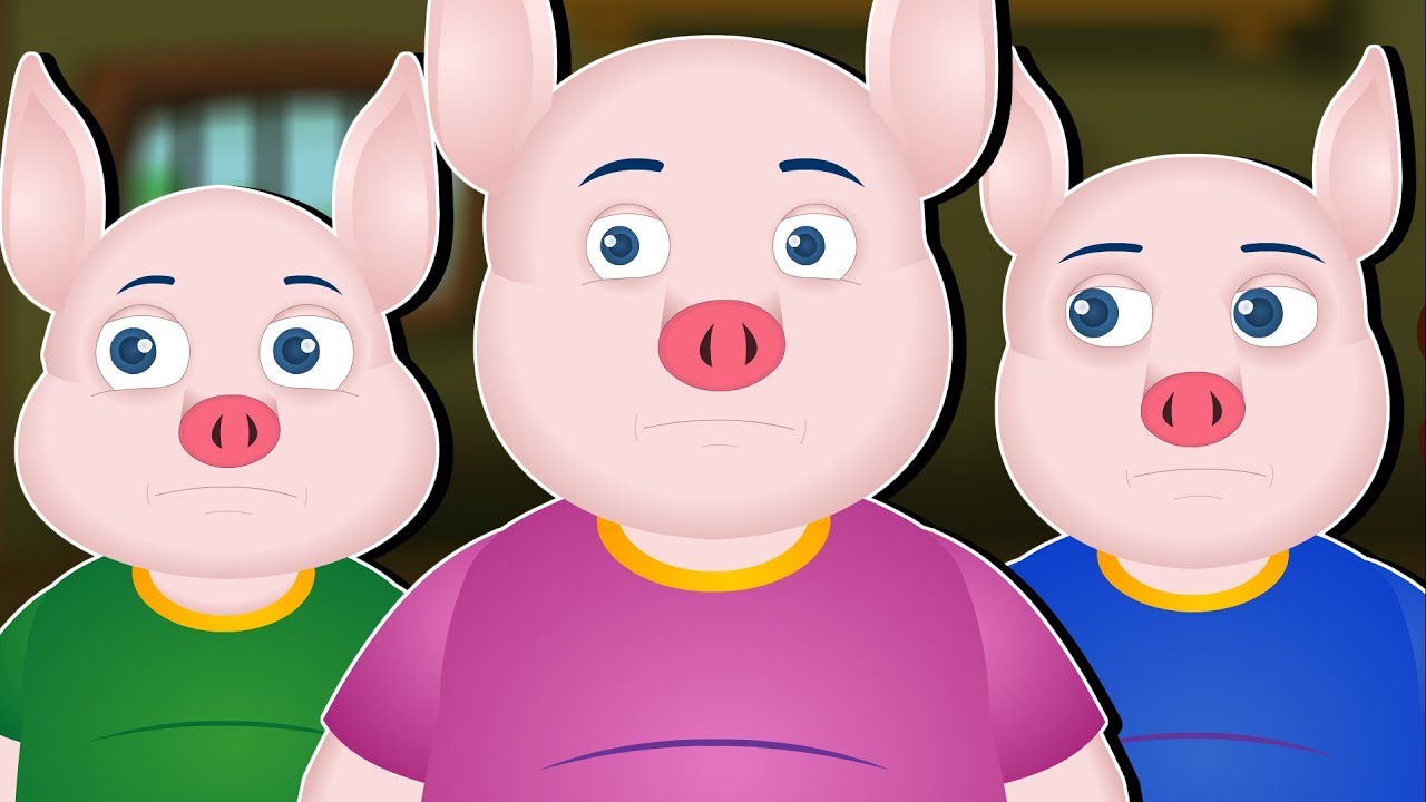 Sprokies Verhale | AFRIKAANS FAIRY TALES | Three Little pigs in Afrikaans | Drie Klein Varke