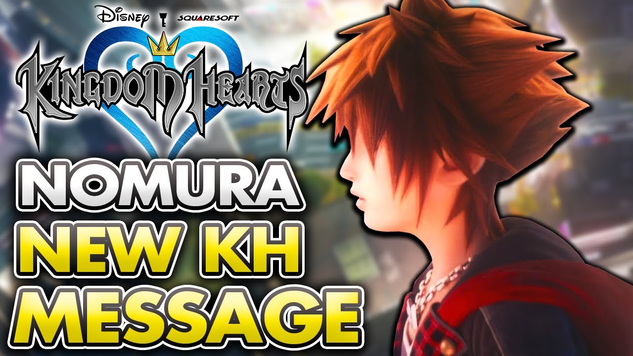 Nomura Drops NEW Kingdom Hearts Message with an Interesting Detail...