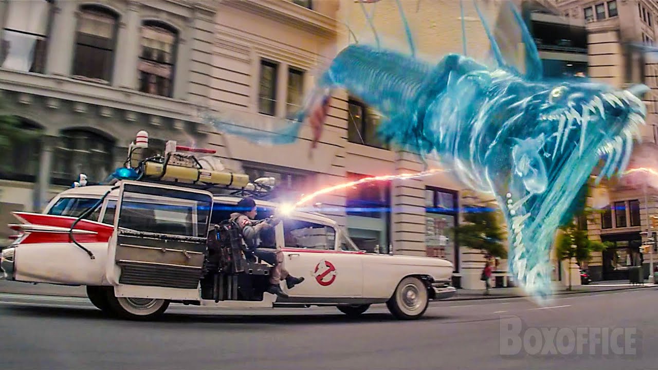Dragon Ghost in Manhattan | Ghostbusters: Frozen Empire | CLIP