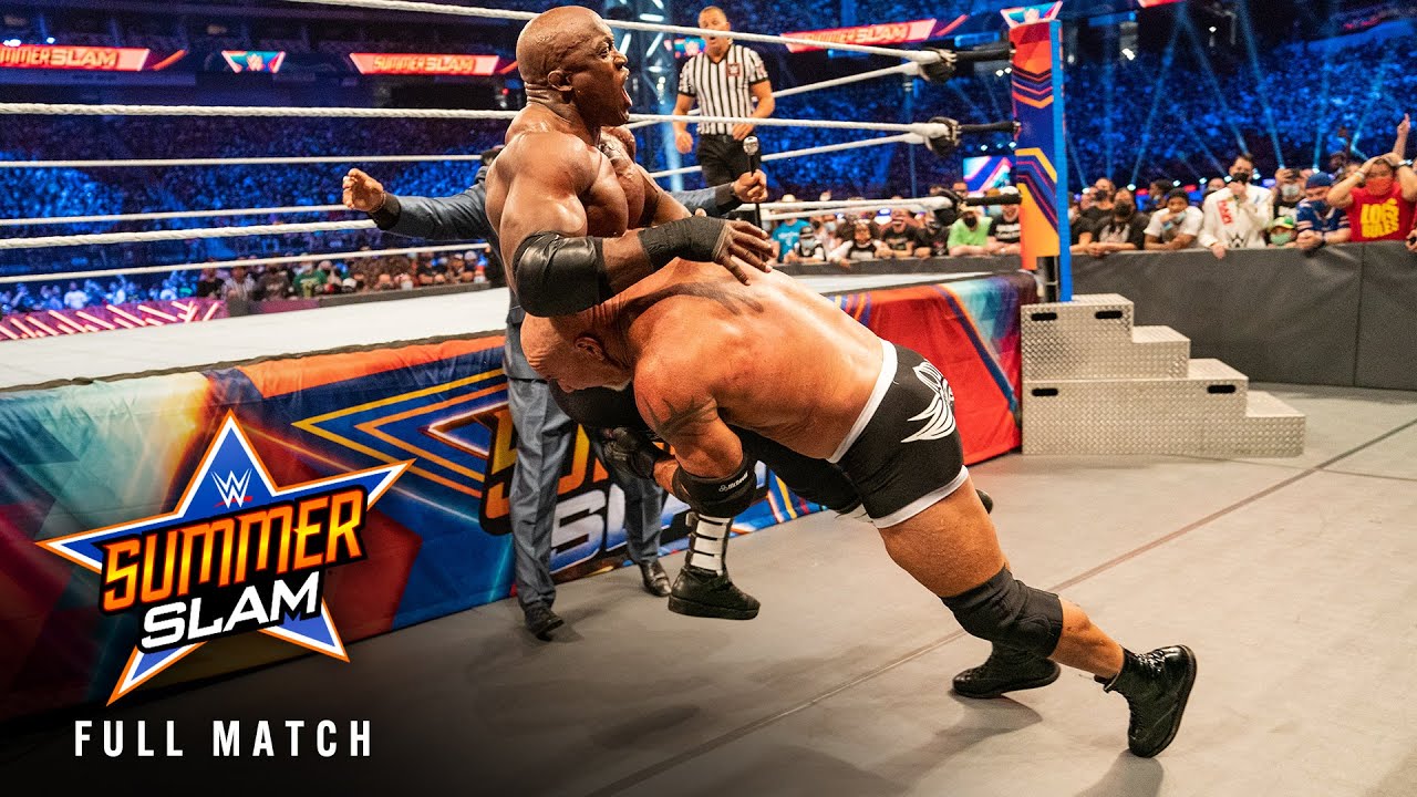 FULL MATCH: Bobby Lashley vs. Goldberg — WWE Title Match: SummerSlam 2021