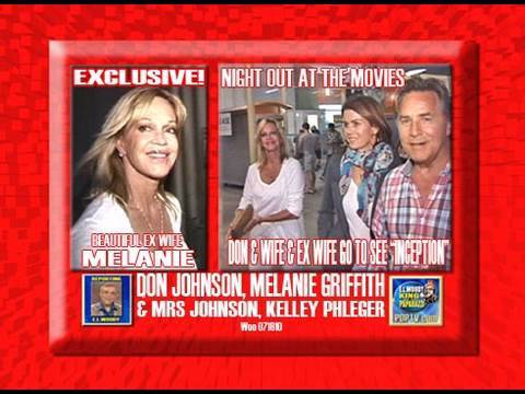 Don Johnson Ex Wife Melanie Griffith & Wife Kelley Pfleger @ INCEPTION