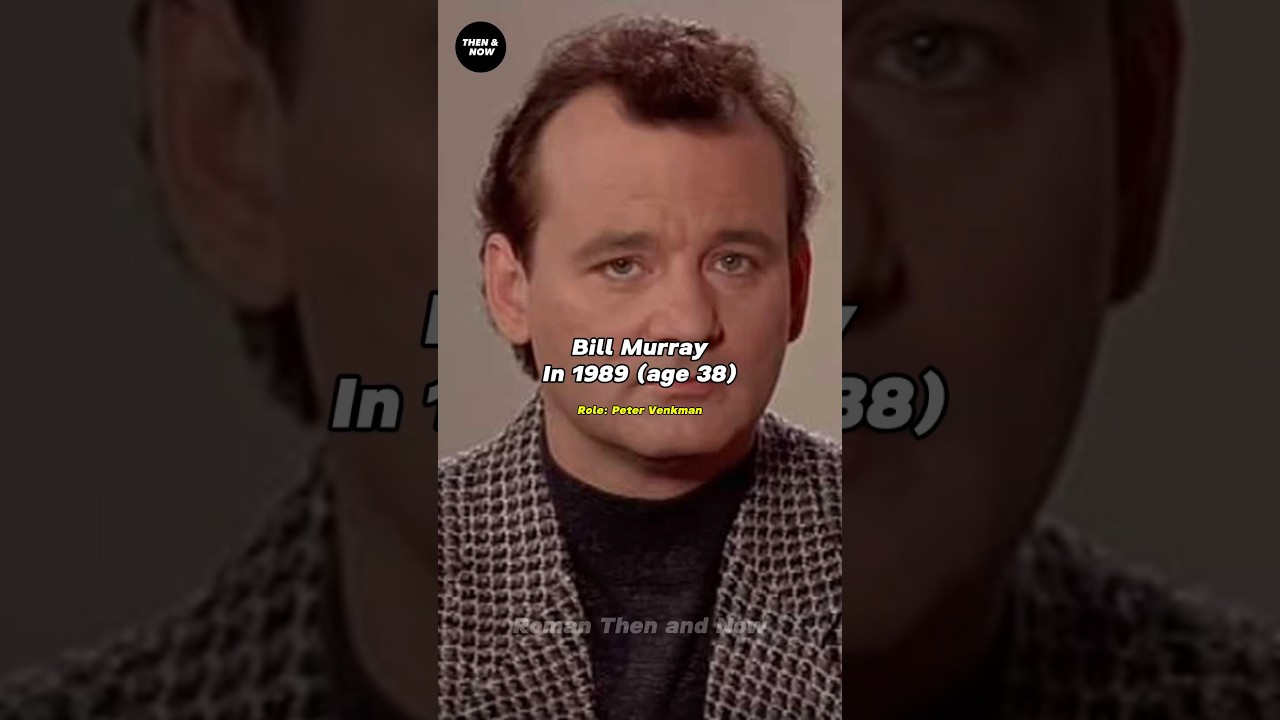 Ghostbusters II: Cast Then and Now #ghostbusters #ghost #shorts