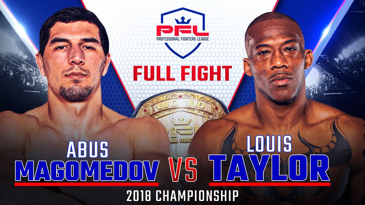 Full Fight | Louis Taylor vs Abus Magomedov (Middleweight Title Bout) | 2018 PFL Championship