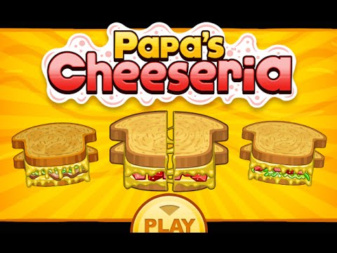 Papa's Cheeseria Full Gameplay Walkthrough
