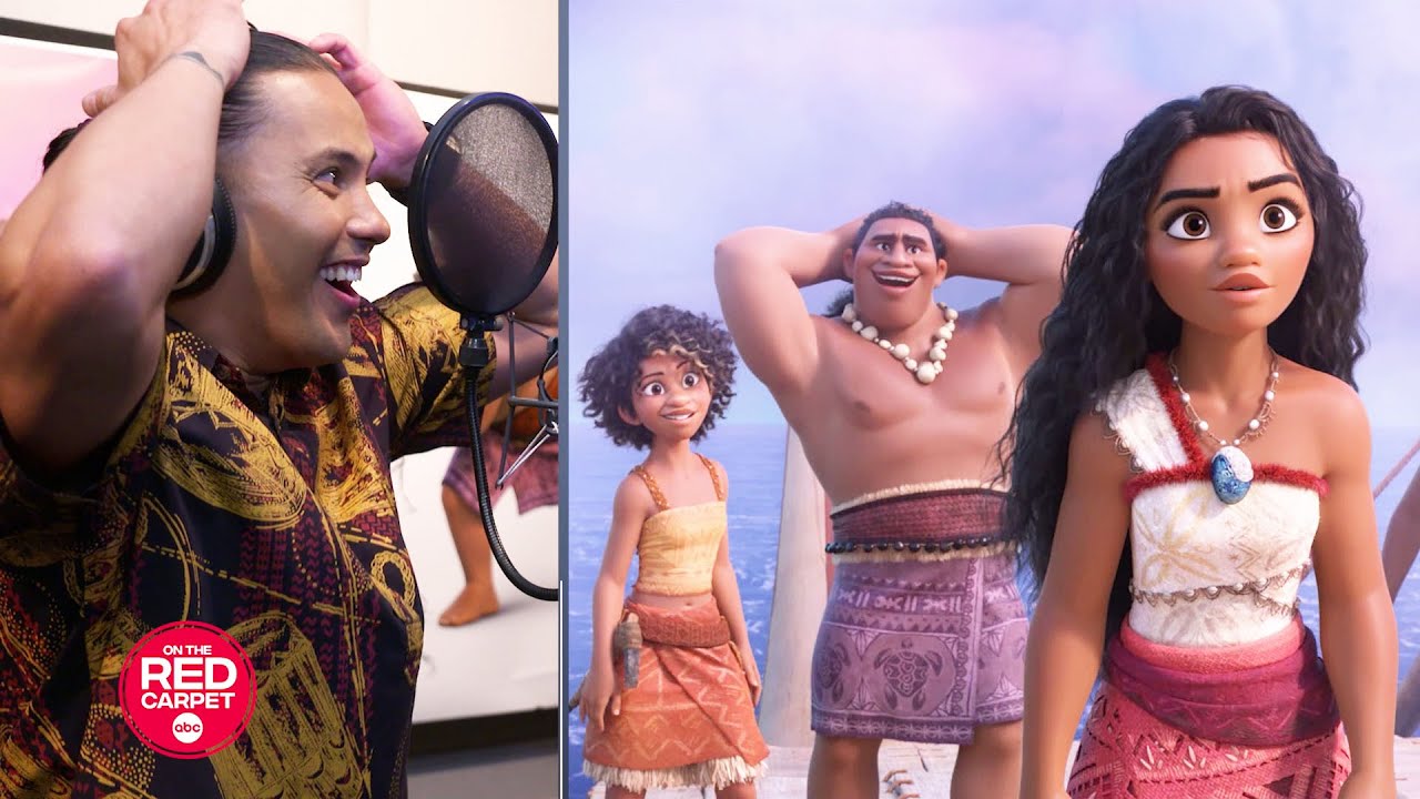 'Moana 2': go behind the scenes with the voice actors, animators and foley artists