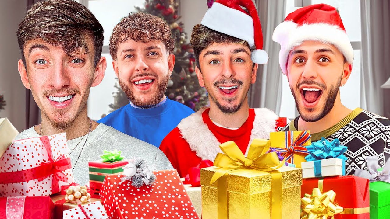 World’s CRAZIEST Friends & Family Christmas Gift Opening!