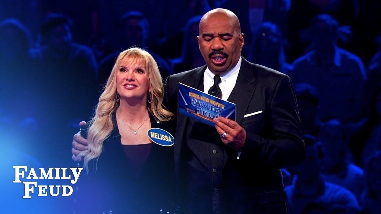 Melissa Gisoni scores BIG in Fast Money! | Celebrity Family Feud