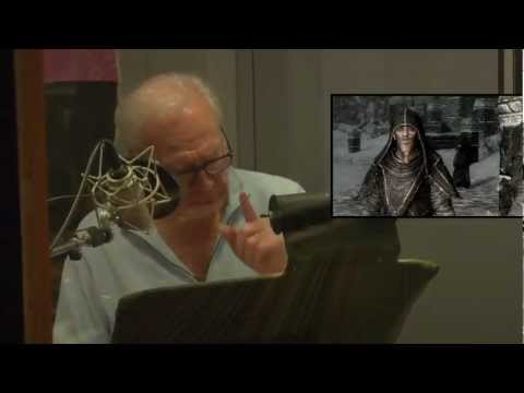 THE ELDER SCROLLS V SKYRIM The Voice Actors of Skyrim.flv