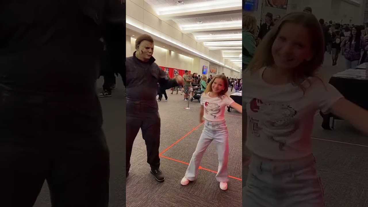 Amie Donald dancing in public #m3gan #amiedonald