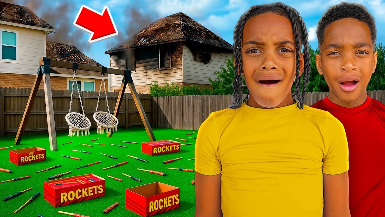 WE HAD A FIREWORK DISASTER…