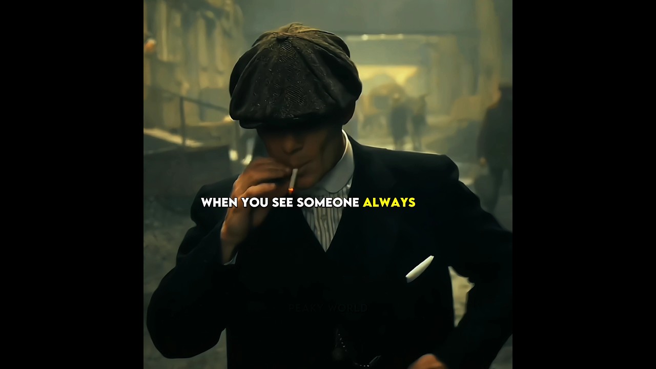 WHEN YOU SEE SOMEONE ALWAYS CALM ~ THOMAS SHELBY || QUOTES #Shorts #quotes #viralshorts