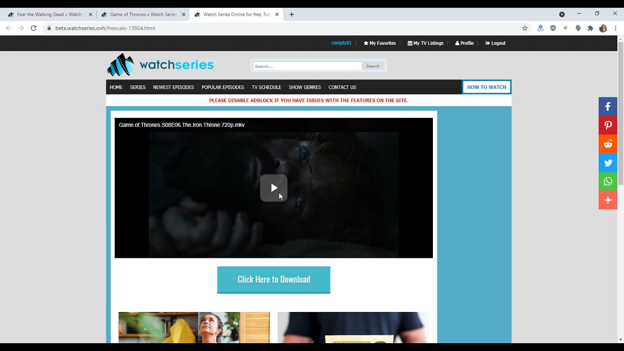 Watch TV Shows Online! 2021 WATCHSERIES.OVH