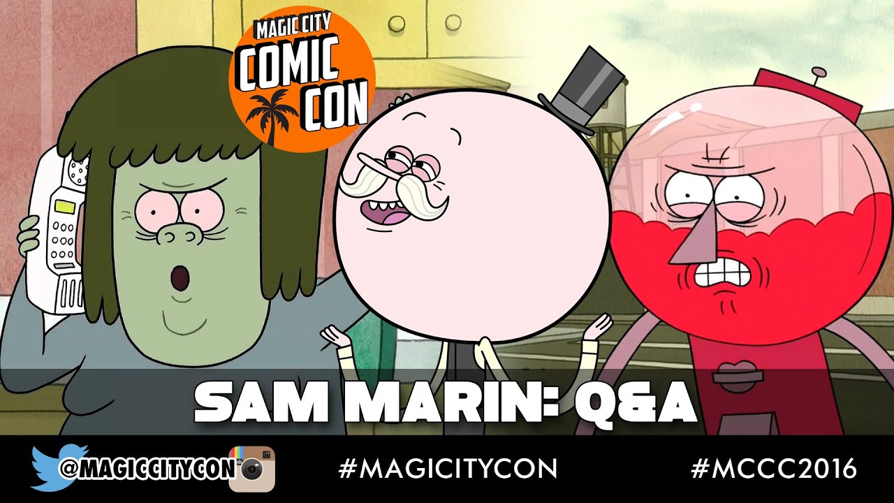 Sam Marin of Regular Show Q&A
