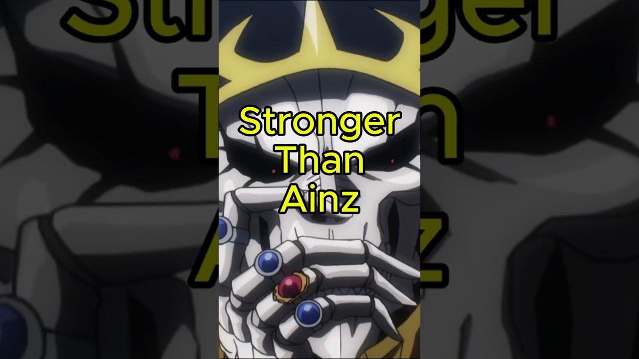Overlord’s Strongest: The One Ainz Fears | Anime Facts #anime #overlord
