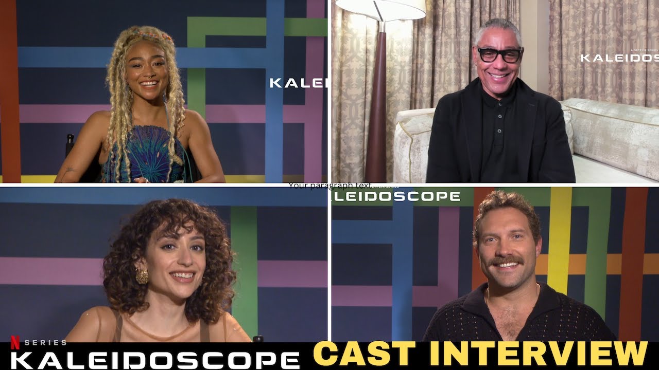 Kaleidoscope Netflix Cast Interview