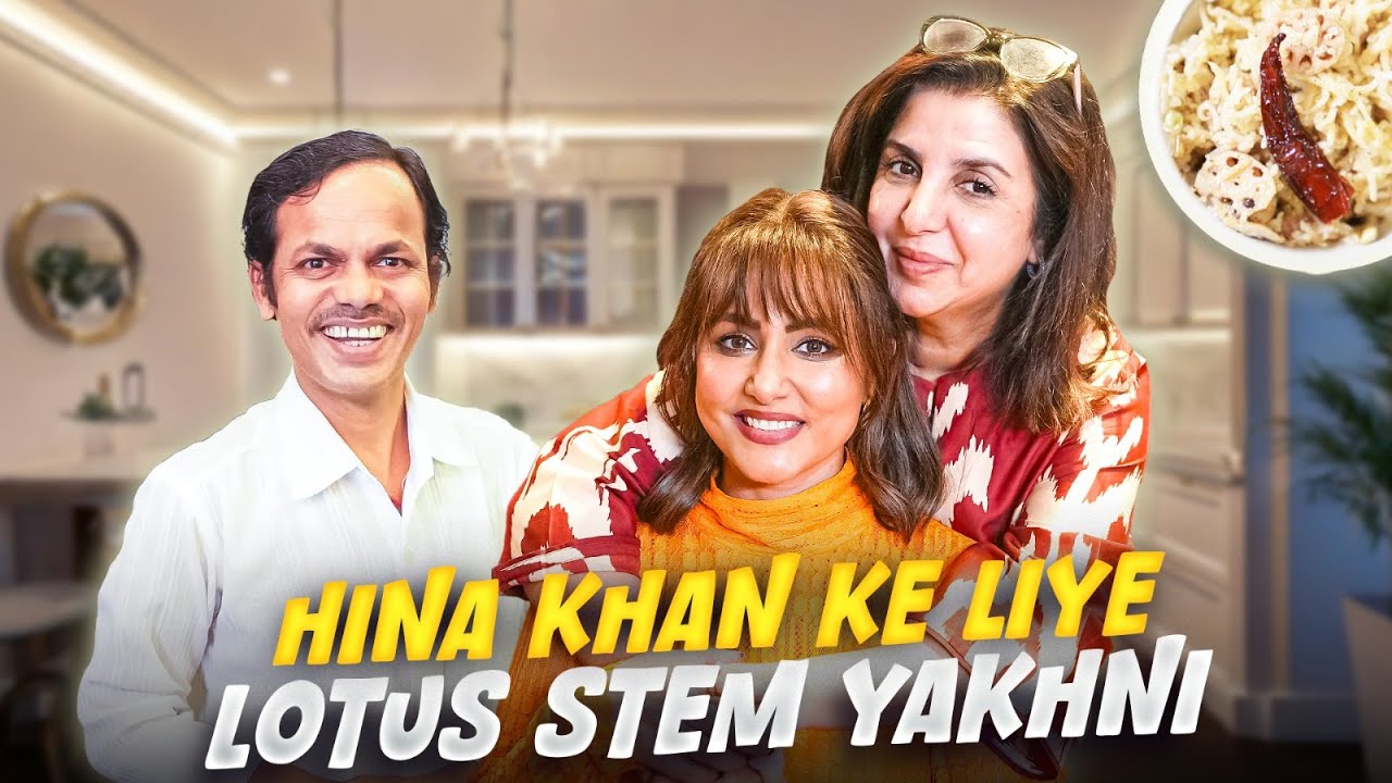 Heartfelt Talks with Hina Khan And Lotus Stem Yakhni! | @FarahKhanK