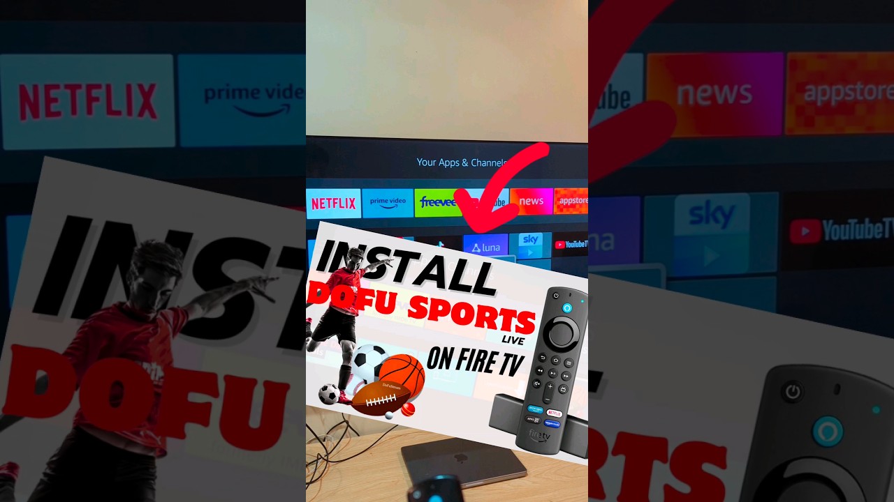 Dofu Sports App, Best Sports App for Fire TV #firestick #firetv #sports #installation #2024