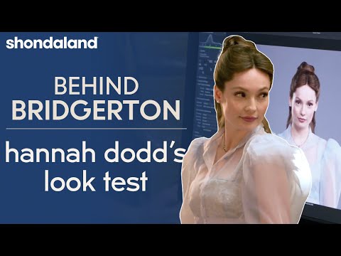 Behind Bridgerton Outtake: Hannah Dodd's Look Test | Shondaland