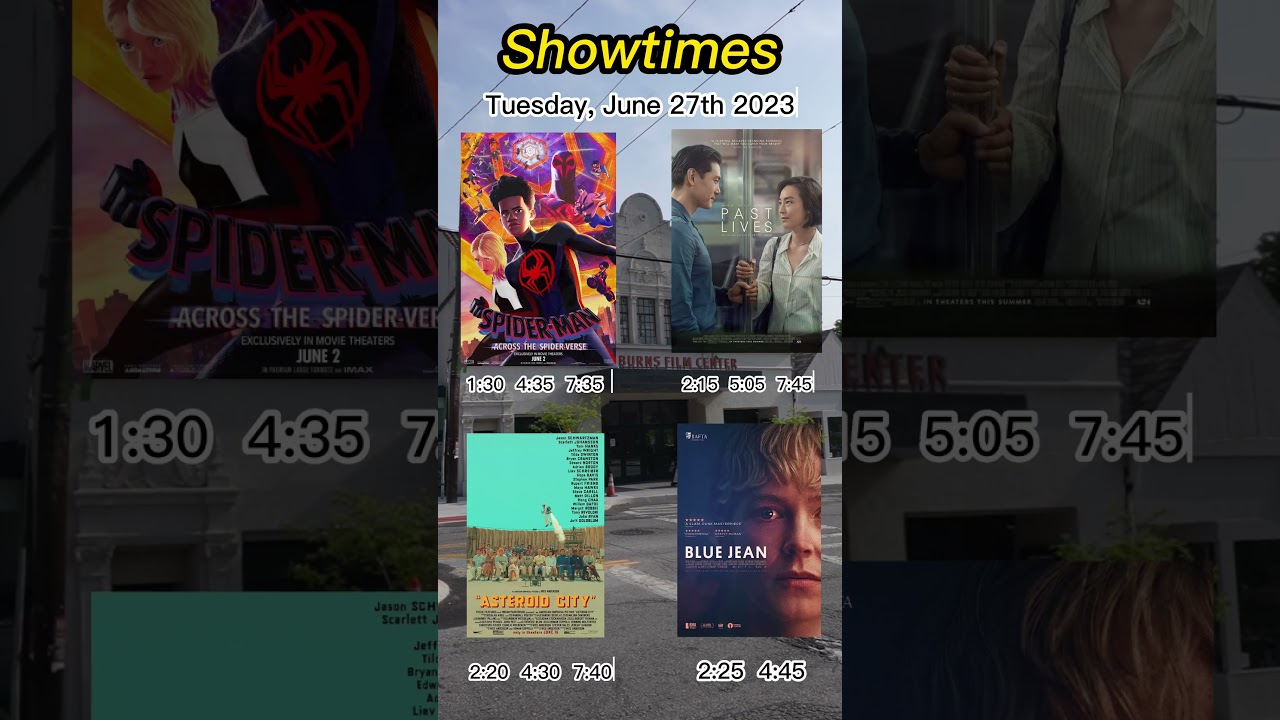 JBFC Showtimes: June 23-29, 2023