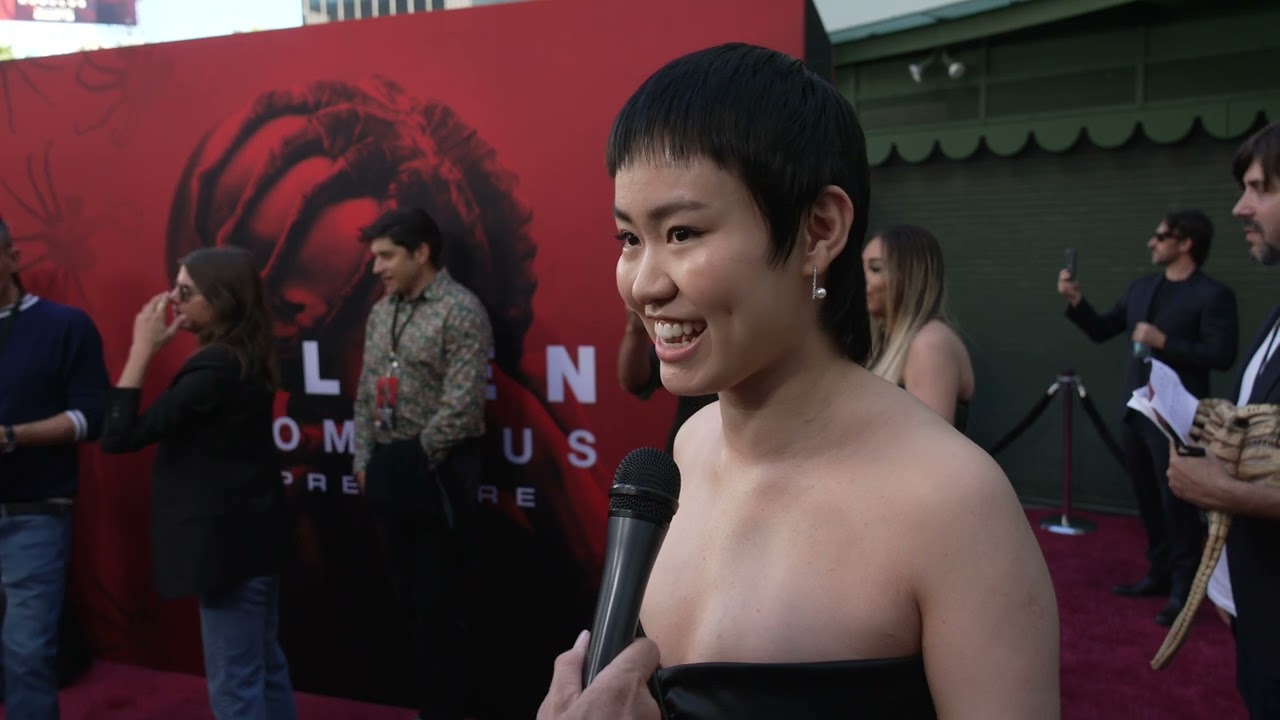 Alien: Romulus: Aileen Wu at the world premiere | ScreenSlam