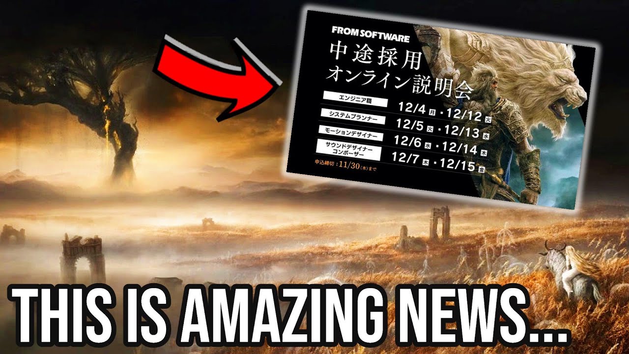 HUGE FROMSOFTWARE NEWS!!! (Elden Ring DLC, Spellbound)