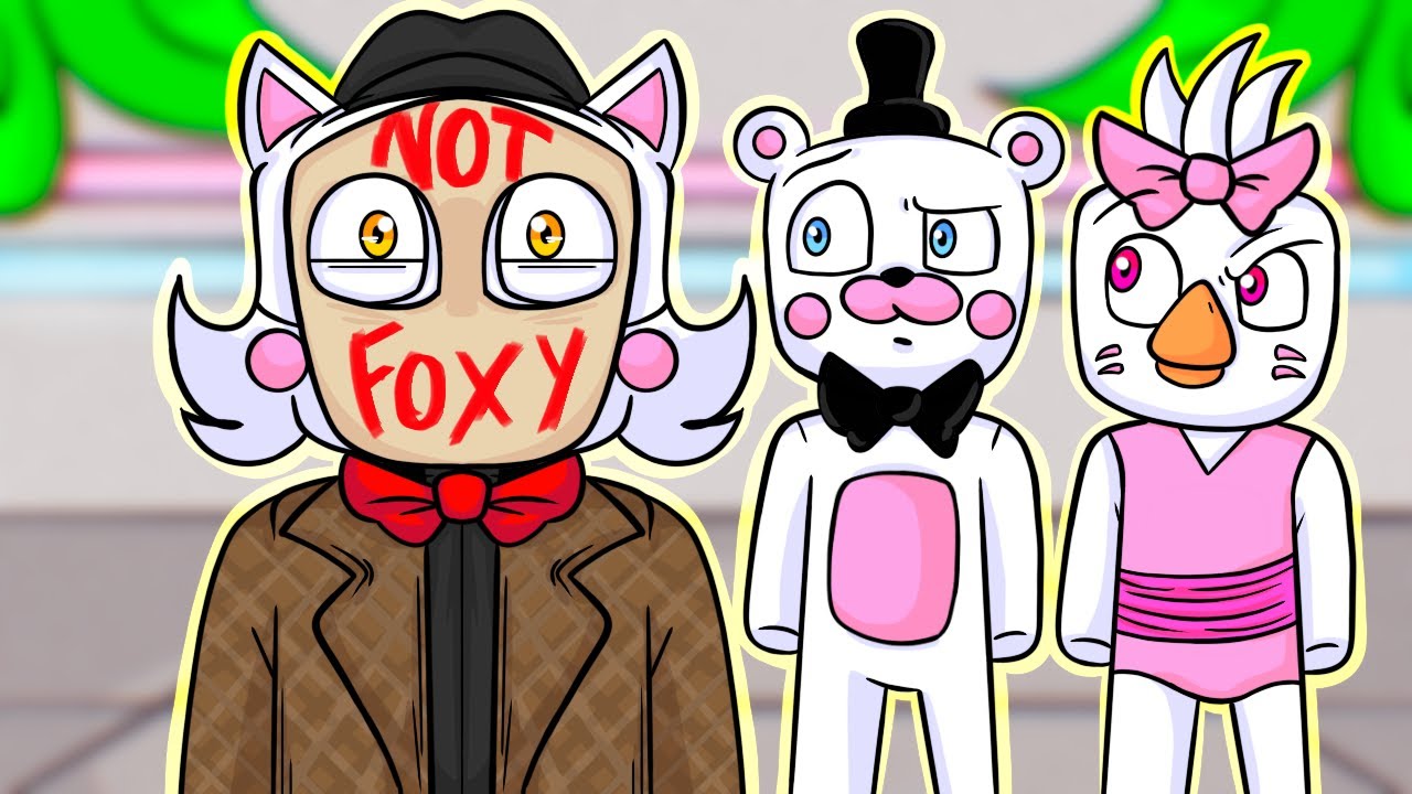 Funtime Foxy Goes Undercover In Minecraft FNAF