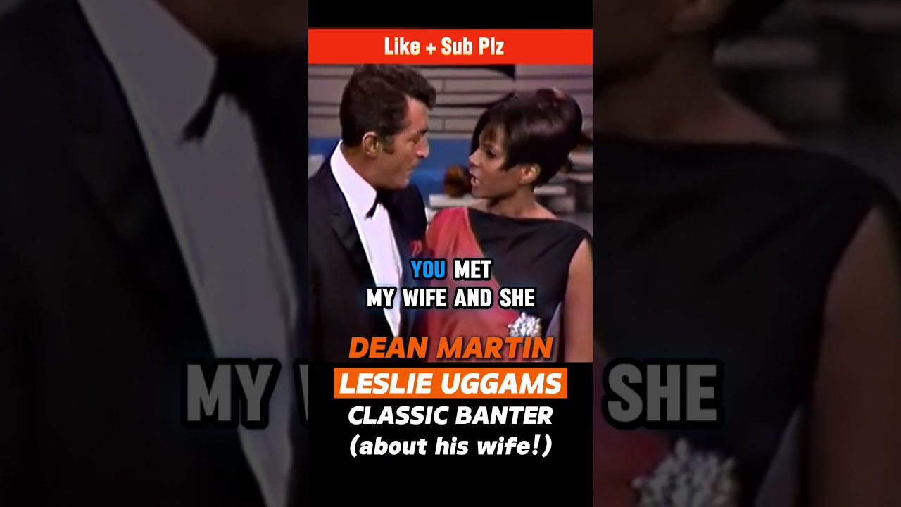 Dean Martin & Leslie Uggams’ Hilarious Banter You Forgot Existed! 😂 #Classy #OldSchoolCool #ratpack