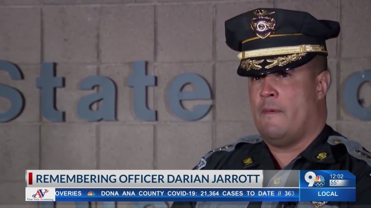 NMSP Chief shares thoughts on slain officer Darian Jarrott