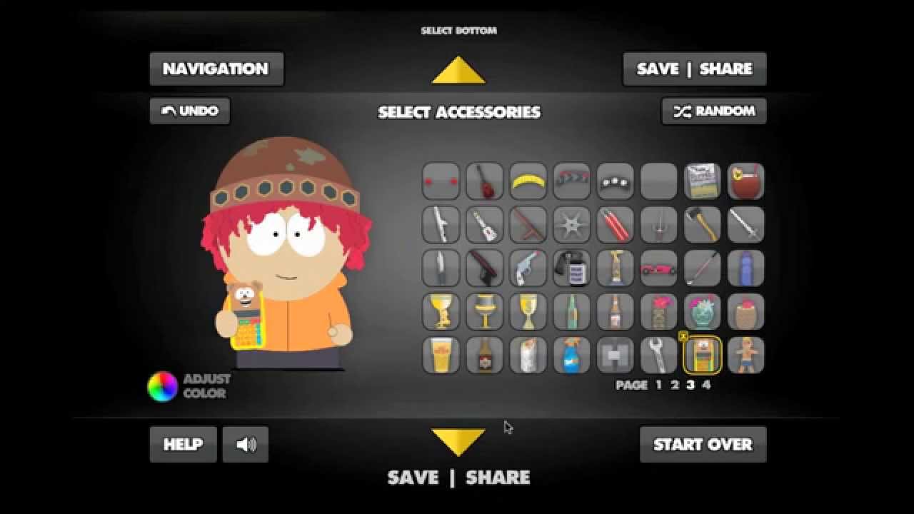 South Park Avatar Creator