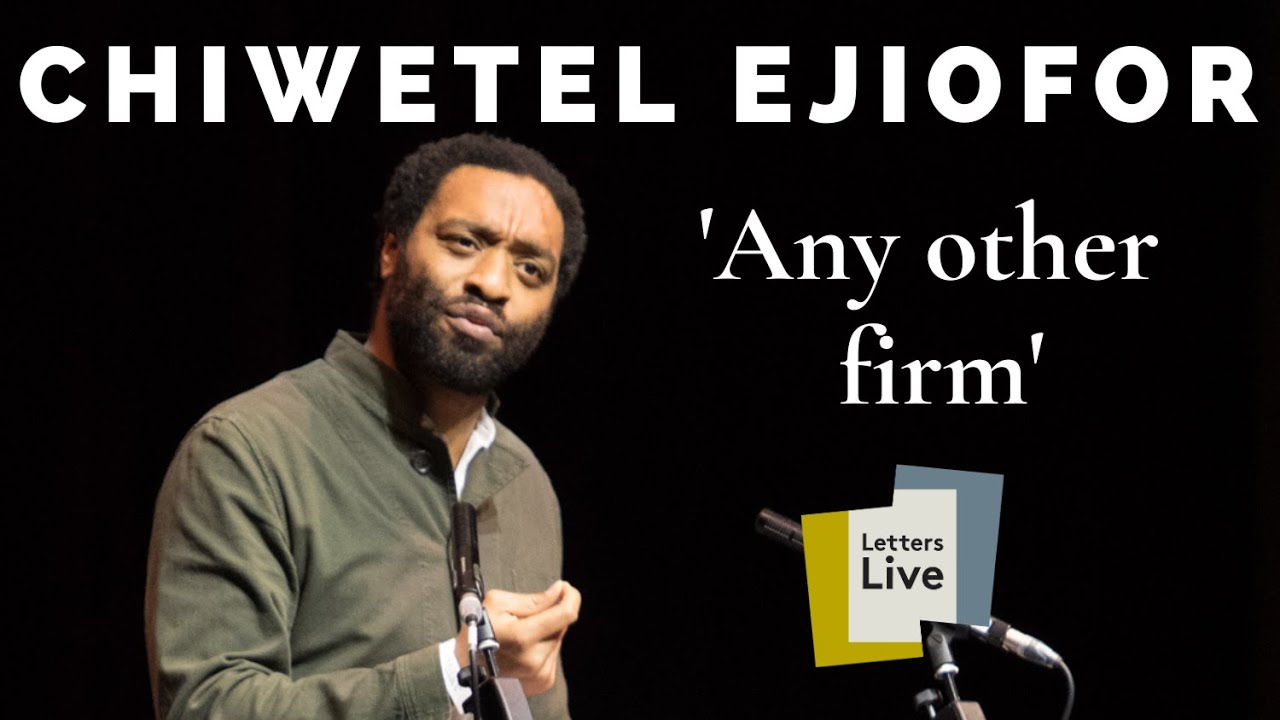 Chiwetel Ejiofor reads possibly the funniest letter of recommendation ever