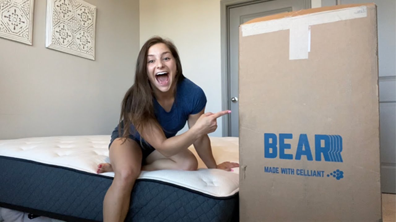 Gymnast McKenna Kelley is flipping out over her new Bear Hybrid mattress!