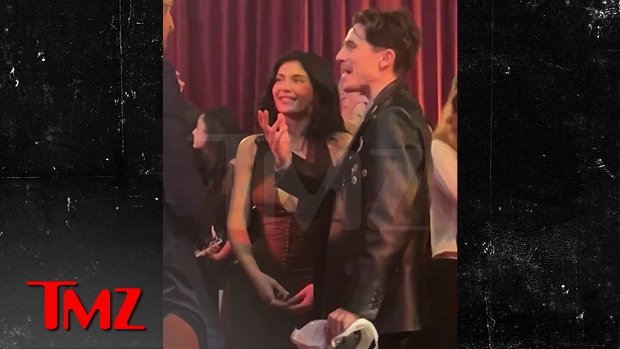 Timothée Chalamet, Kylie Jenner Seen Up Close & Personal at After-Party: Video | TMZ