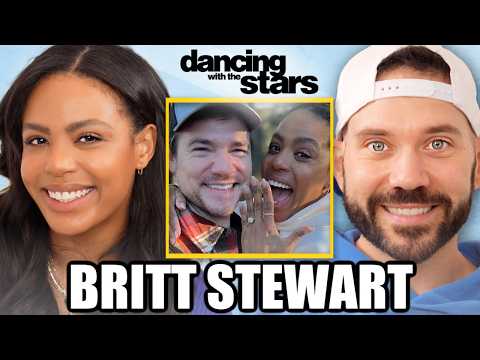 DWTS BRITT STEWART on MARRIAGE with DANIEL DURANT, ERIC ROBERTS, ELIMINATION, DWTS TOUR, and WEDDING