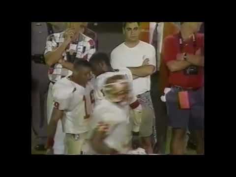 Seminole Moment: Danny Kanell’s Game-Winning TD Pass to Andre Cooper (1996 Orange Bowl)