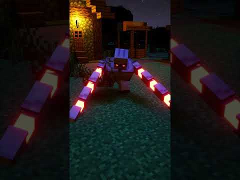 Iron Golem vs Warden Minecraft Animation #Short
